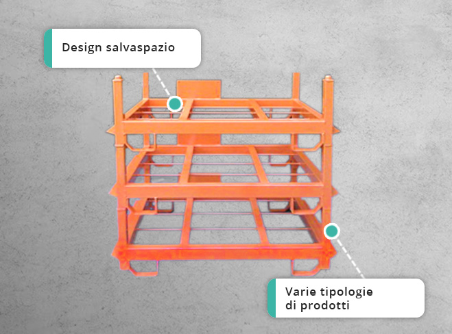 Pallet in Acciao